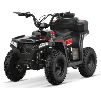 ATV electric NITRO E-QUAD Acanto 1000W cu baterie 36V 8Ah Lithium, culoare rosie