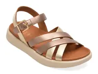 Sandale GEOX bej, D35PAB, din piele naturala