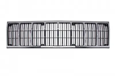 Grila fata (crom negru) potrivit JEEP CHEROKEE, GRANDEER 2.1D-5.9 09.79-09.01 01.88-12.90