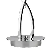 Veioza Morgan 2 Light Table Lamp Polished Chrome