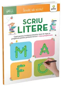 Scriu litere - Paperback brosat