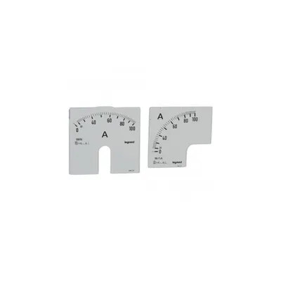Scala ampermetru - 0-100 A - fixing on Usa