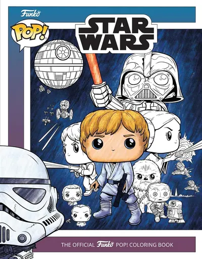 Carte de colorat Insight Editions - Star Wars: The Official Funko POP!
