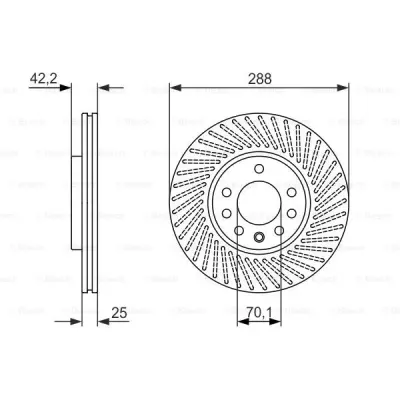Disc frana BOSCH 0 986 479 884