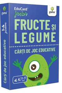 Fructe şi legume. EduCard Junior - Board book - ***