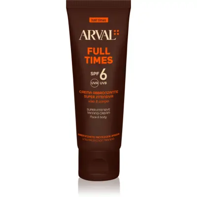 Arval Half Times Super-Intensive Tanning Cream cremă pentru plaja pentru un bronz intens 150 ml