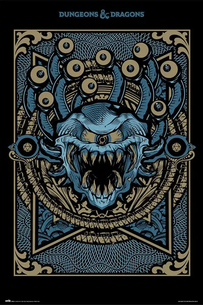 Poster - Dungeons & Dragons: Monster Manual