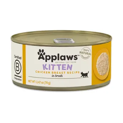 Applaws Kitten Chicken, conserva, 70 g