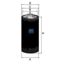 Filtru ulei UFI 23.144.00