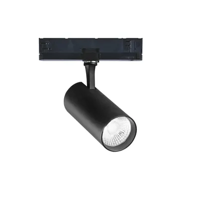 Sistem de iluminat pe sina Fox 25w cri90 3000k 1-10v Negru