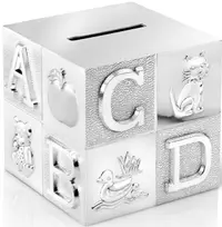 Cub pentru copii Zilverstad ABC, argintiu