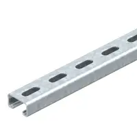 MS4121 sina montaj, slot width 22 mm, FT, perforated | Type MS4121P0400FT