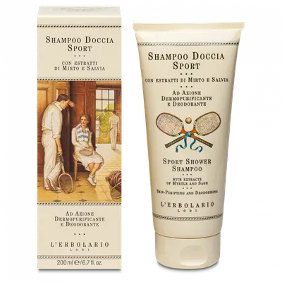 L'Erbolario Sampon gel sport, 200ml