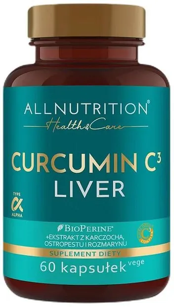 Curcumin C3 Liver, 60 capsule, AllNutrition