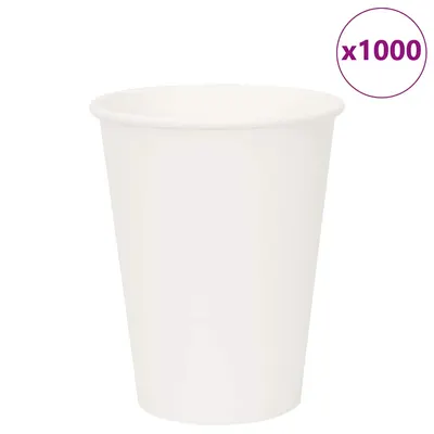 Gossi cesti de cafea din hartie 1000 buc 12 oz 300 ml alb