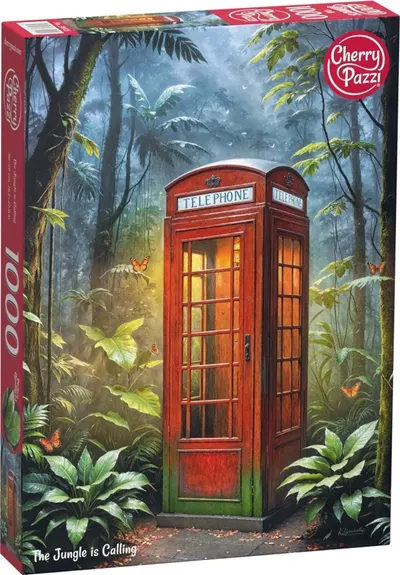 Puzzle Cherry Pazzi din 1000 piese - Sună din junglă