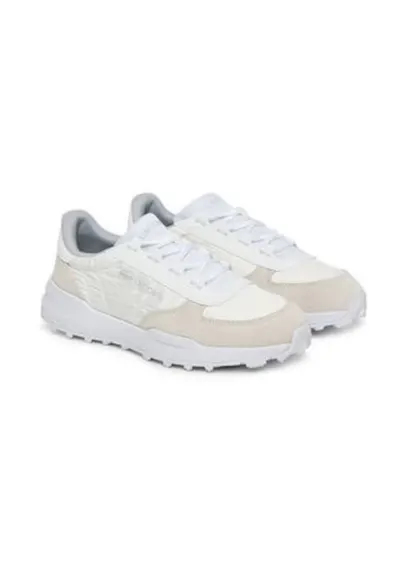Pantofi sport pentru barbati - 305650146 - piele naturala - alb - Alb