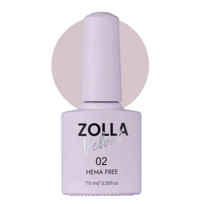 Oja semipermanenta Zolla Velvet Hema Free 02