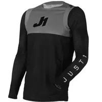 Tricou atv cross Just1 J-Flex Dual, culoare negru gri, marime L