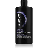Syoss Intense Blonde sampon violet pentru părul blond şi gri 440 ml