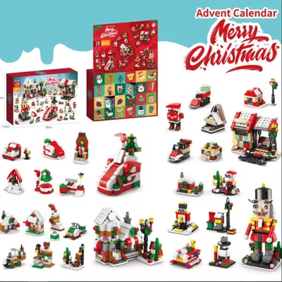 Calendar Advent CHRISTMAS 6+ Spargatorul de nuci, Fun Toys | 1076 piese