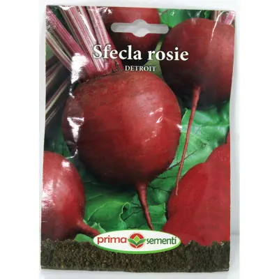 Seminte sfecla rosie Detroit 5 gr, Prima Sementi - Default Title