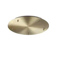 Rosone standard 5 luci Auriu