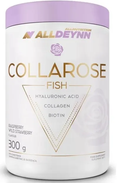 AllDeynn Collarose Fish, zmeură și căpșuni, 300 g, AllNutrition