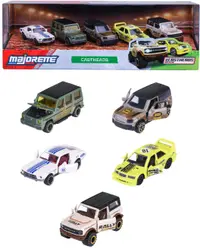 Mașinuțe metalice Majorette - Castheads, 5 buc, 1:64