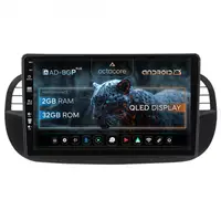 Navigatie Fiat 500 (2007-2014), Android, P-Octacore 2GB RAM + 32GB ROM, 9 Inch - AD-BGP9002+AD-BGRKIT362V3