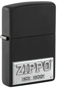 Brichetă Zippo - Licensed Plate Emblem