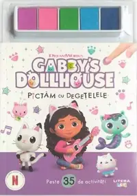 Gabby's Dollhouse. Pictăm cu degețelele - Paperback brosat - ***