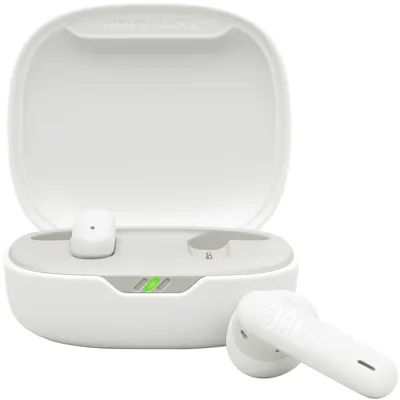 Căști wireless JBL - Wave Flex 2, TWS, alb