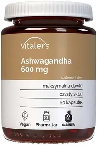 Vitaler's Ashwagandha, 600 mg, 60 capsule