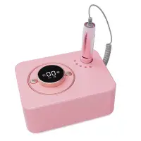 Freza Electrica Reincarcabila BQ-107 Roz, 35.000 RPM, 50W