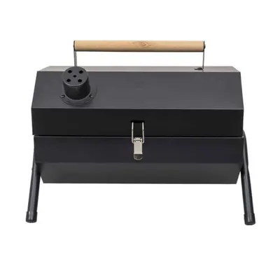 Gratar Hexagonal Metalic, 2 Grile de Gatit, Negru
