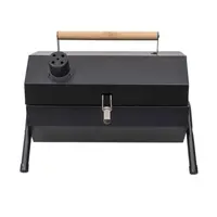 Gratar Hexagonal Metalic, 2 Grile de Gatit, Negru