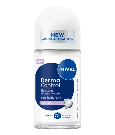 Deodorant roll-on pentru femei Derma Control Restore, 50ml, Nivea