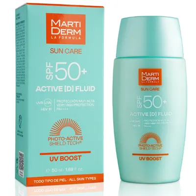 Crema faciala protectie solara SPF50+ Active D Sun Care, Martiderm | 50 ml
