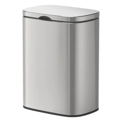 Coș de gunoi din inox Wenko Sare, argintiu
