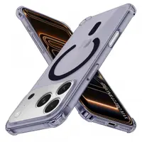 Husa MagSafe pentru Apple iPhone 17 Pro Max, Techsuit, Shockproof, Fumurie