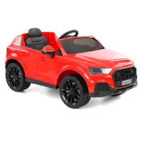 Masinuta electrica pentru copii 2-6 ani, Audi Q7, 70W, 12V 10Ah, echipare standard, culoare rosie