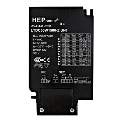 Dali-driver 1.100 mA / 50W 50W