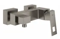 Baterie dus Grohe Eurocube 23145AL0, 1/2, monocomanda, aparent, cartus ceramic, protectie reflux, limitator, mat, Hard Graphite