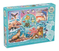 Puzzle Cobble Hill din 350 XXL de piese - Magic of the Ocean