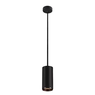 Lampa suspendata, lustra NUMINOS L Pendant, black Indoor LED pendant light black/black 3000K 36°