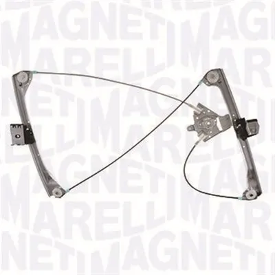 Macara geam Fata Dreapta (electric, fara motoras, numar usi: 2) potrivit BMW 3 (E46) 02.98-12.07