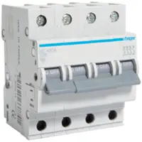 Disjunctor 4P, 20A, 6kA, C, 4M