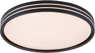 LED Plafon Rabalux - Epora 71118, IP 20, 25 W, 230 V, negru mat