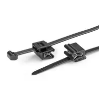 Cravata de prindere 200x4,6 negru ( 100 buc)